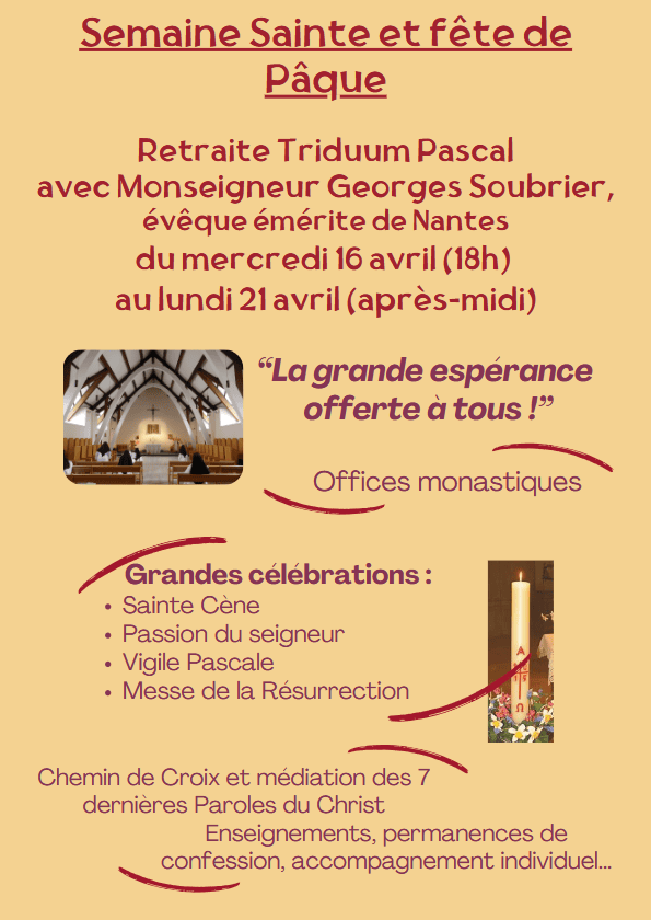 Semaine Sainte et fête de Pâque à Béthanie